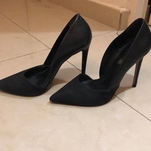 Black high heels